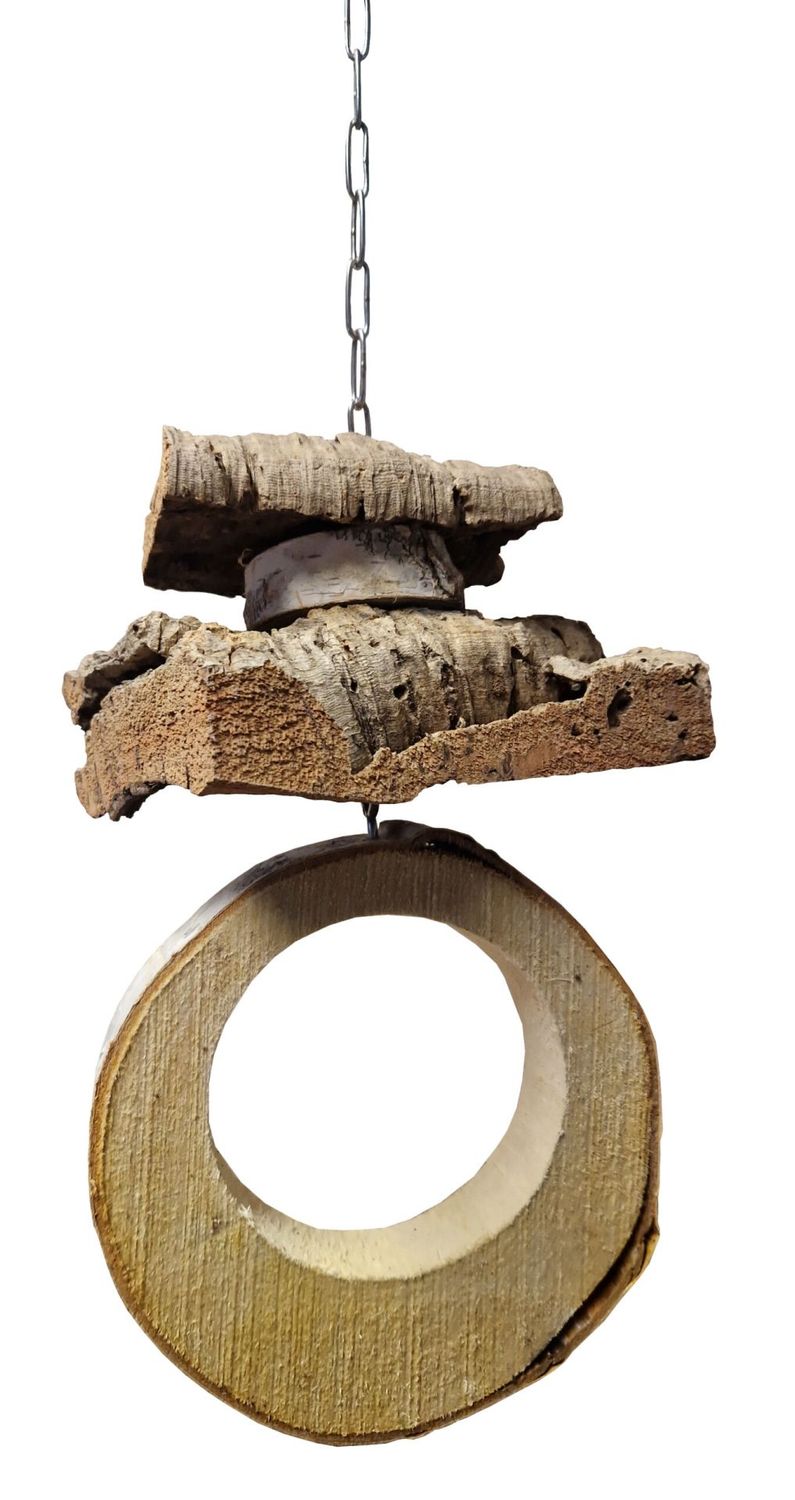 Schaukel Sitzring mit Schreddermaterial