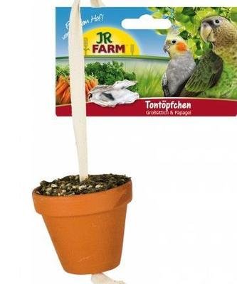 JR Birds Tontöpfchen Großsittich & Papagei 260 gramm JR Birds Tontöpfchen Großsittich & Papagei 260 gramm