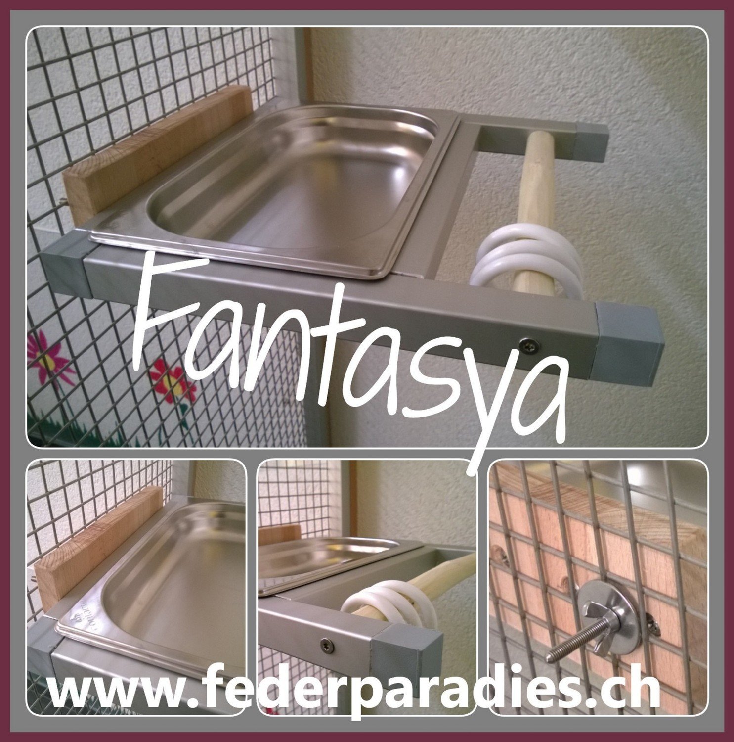 Badestelle Fantasya mit Kunststoffringen