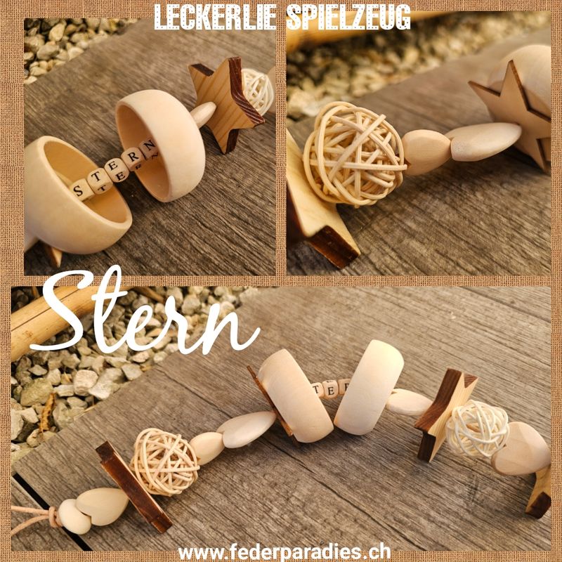 Leckerlie-Spielzeug Stern