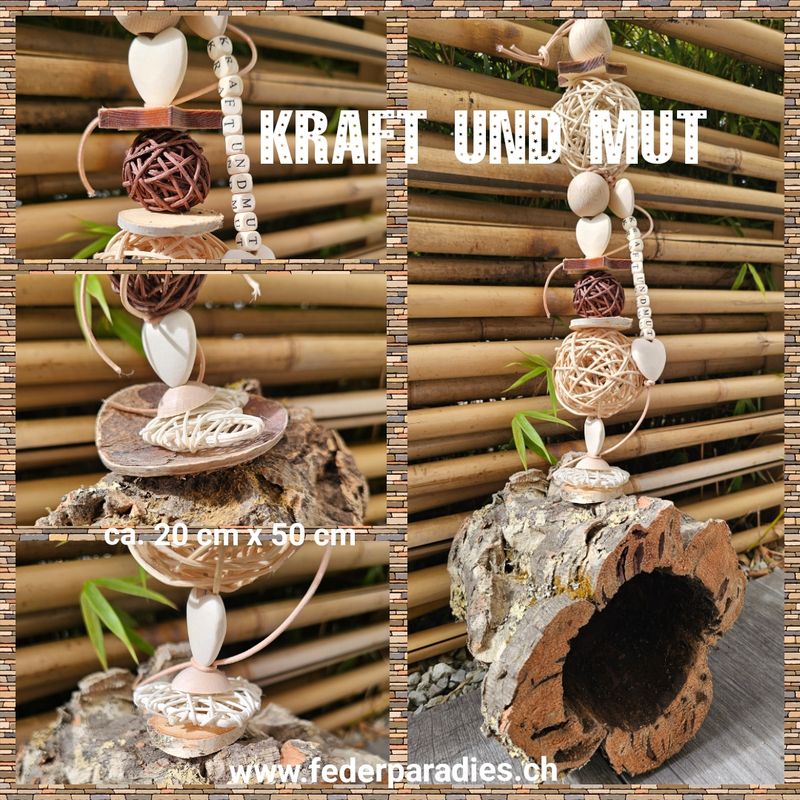 Schaukel Kraft und Mut