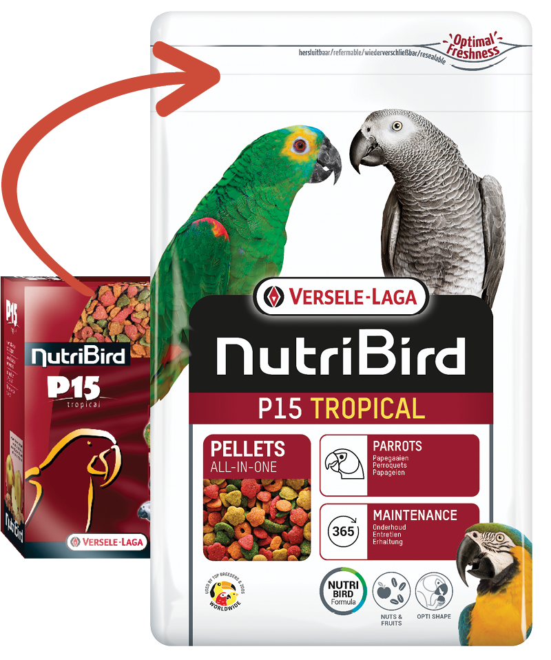 Nutribird P15 TROPICAL / 1 Kilo Nutribird P15 TROPICAL / 1 Kilo