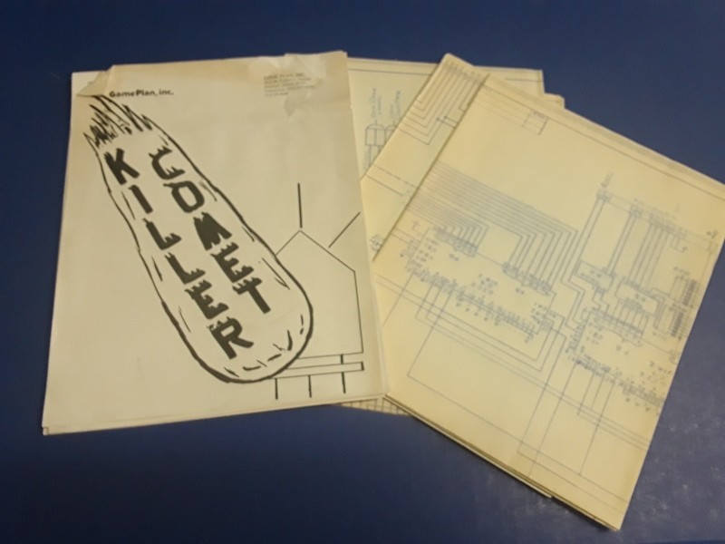 Killer Comet by Game Plan Instruction Manual &amp; Schematics