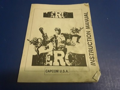 MERCS By CAPCOM Instruction Manual