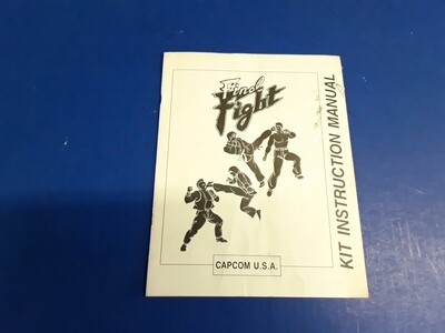 Final Fight by CAPCOM Kit Instruction Manual