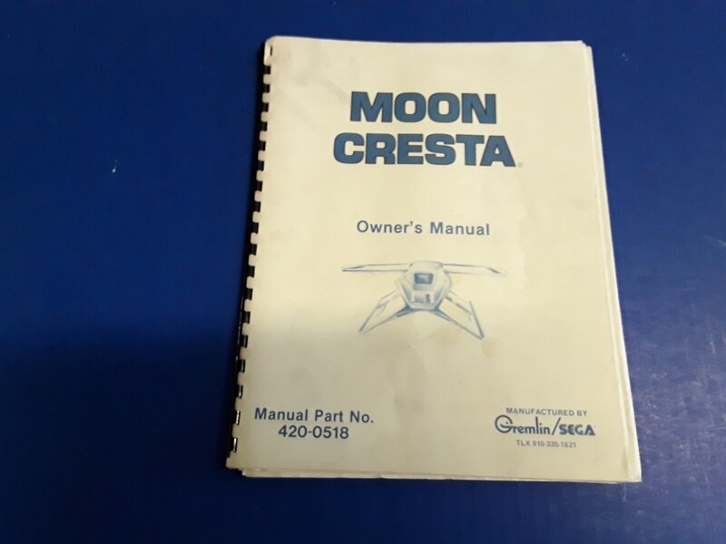 Moon Cresta by SEGA Owner&#39;s Manual