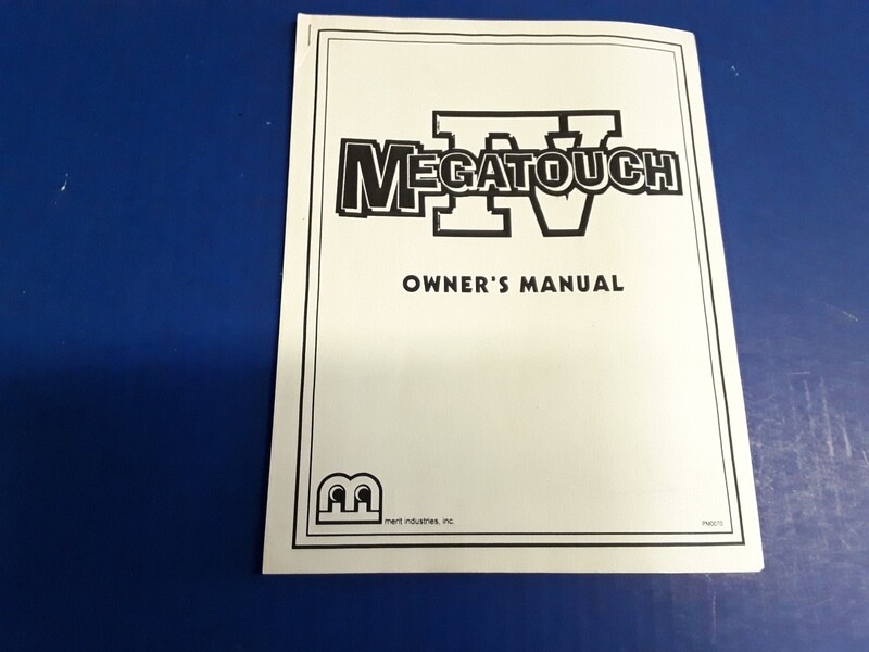 MEGATOUCH IV by Merit Owner&#39;s Manual-1996 Version
