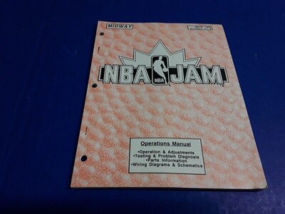 NBA Jam by Midway Operations Manual