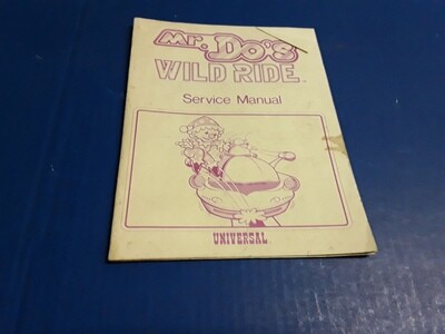 Mr. Do&#39;s Wild Ride by Universal Service Manual