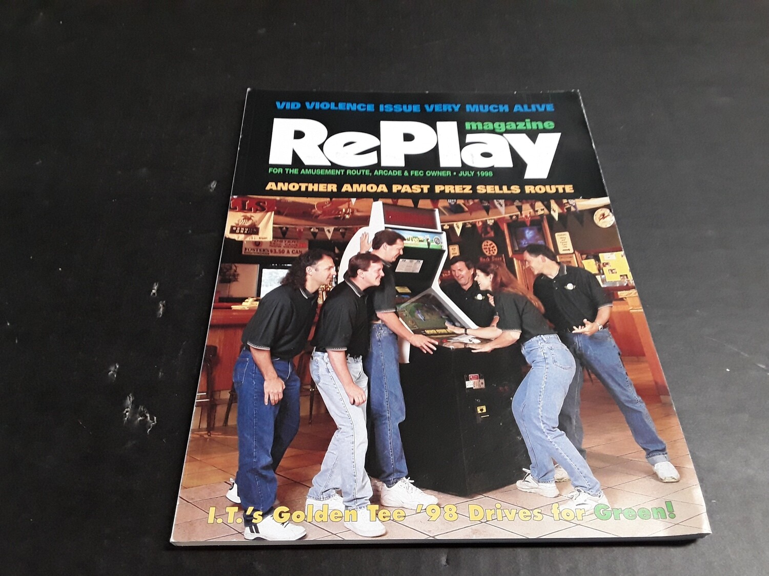RePlay Magazine July 1998