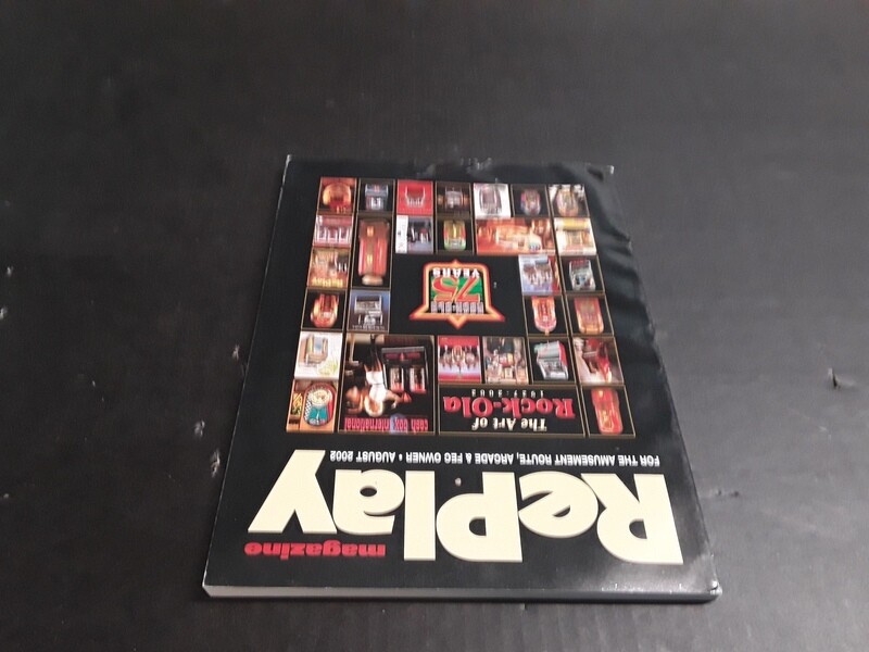 RePlay Magazine August 2002-Rock-Ola 75th Diamond Anniversary Issue