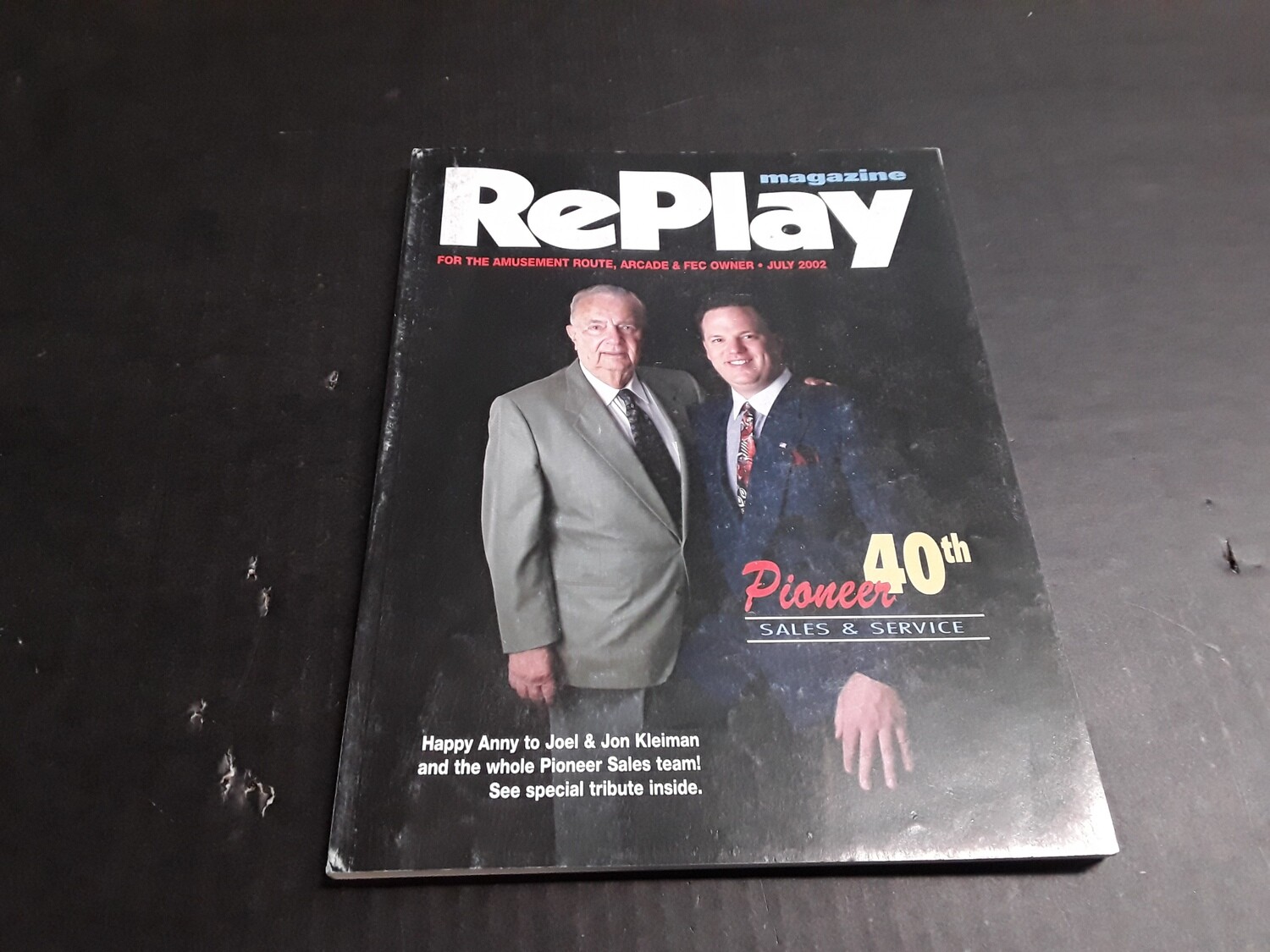 RePlay Magazine July 2002