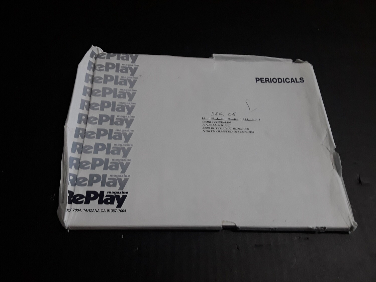 RePlay Magazine December 2005