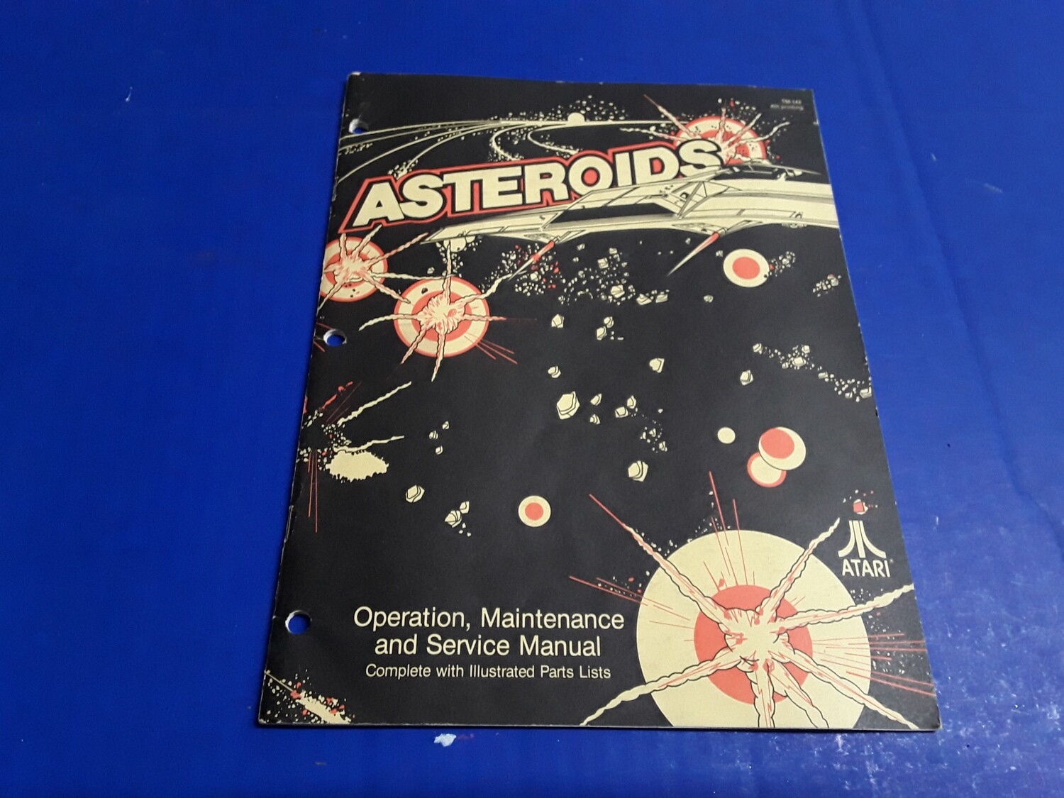 Asteroids by Atari Operation, Maintenance &amp; Service Manual