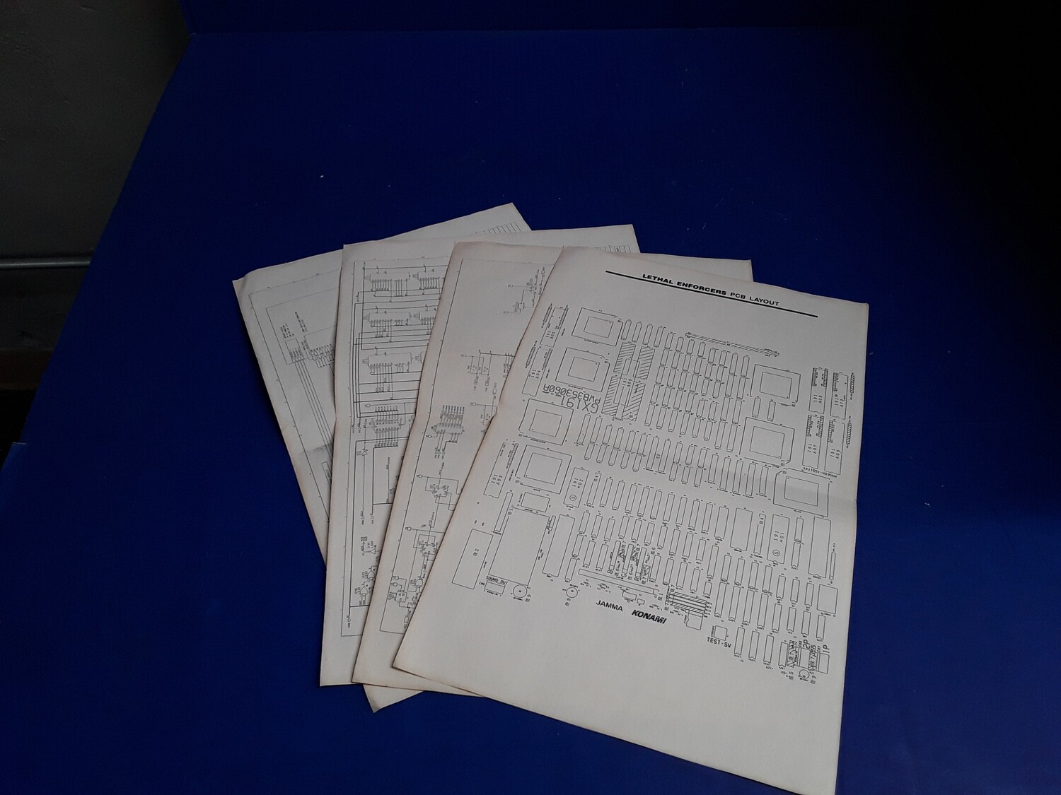 Lethal Enforcers by Konami Schematics