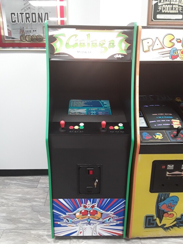 750 Games in 1 Multicade in Galaga Cabinet