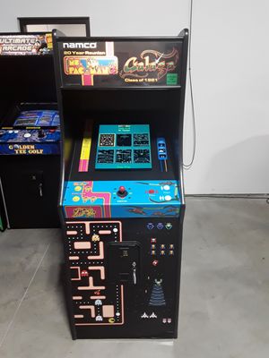 60 Games in 1 Multicade in Ms. Pac-Man/Galaga Cabinet