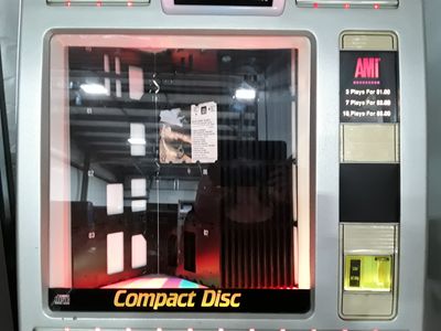 Rowe AMI Eagle Laser Star Wall Mount Jukebox