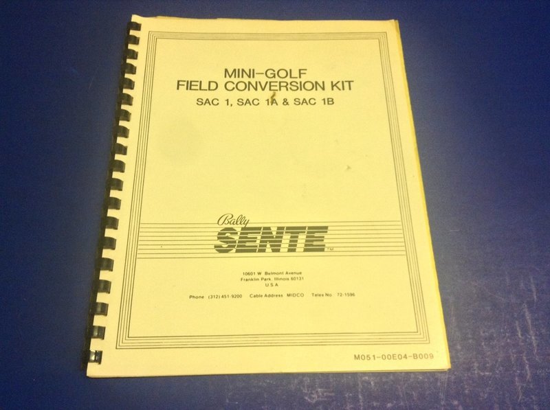 Mini-Golf Field Conversion Kit Manual
