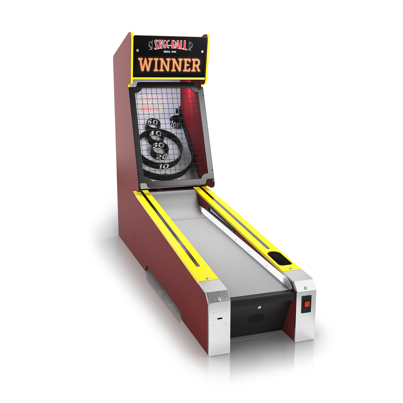 Skee-Ball CLASSIC With Free Play Button