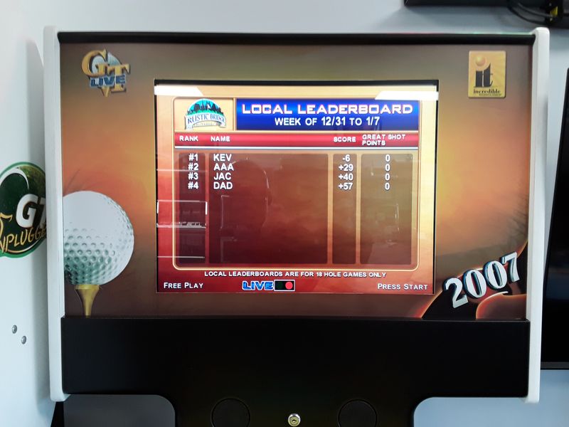 Golden Tee Live 2007 Home Edition