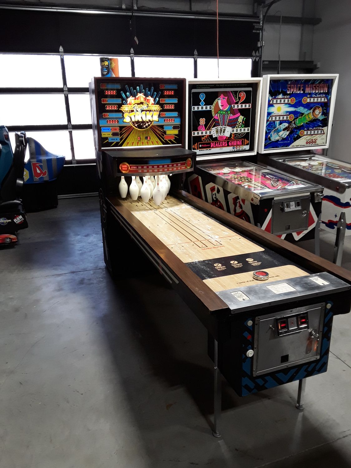 Triple Strike Shuffle Alley