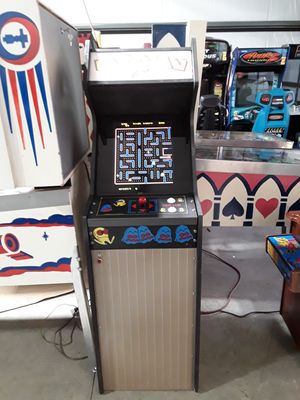 5 in 1 Pac-Man Multicade in Cabaret Cabinet