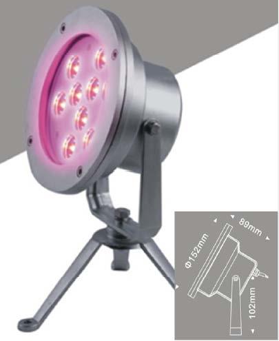 Projector RGB submersível LL-FL3-7w