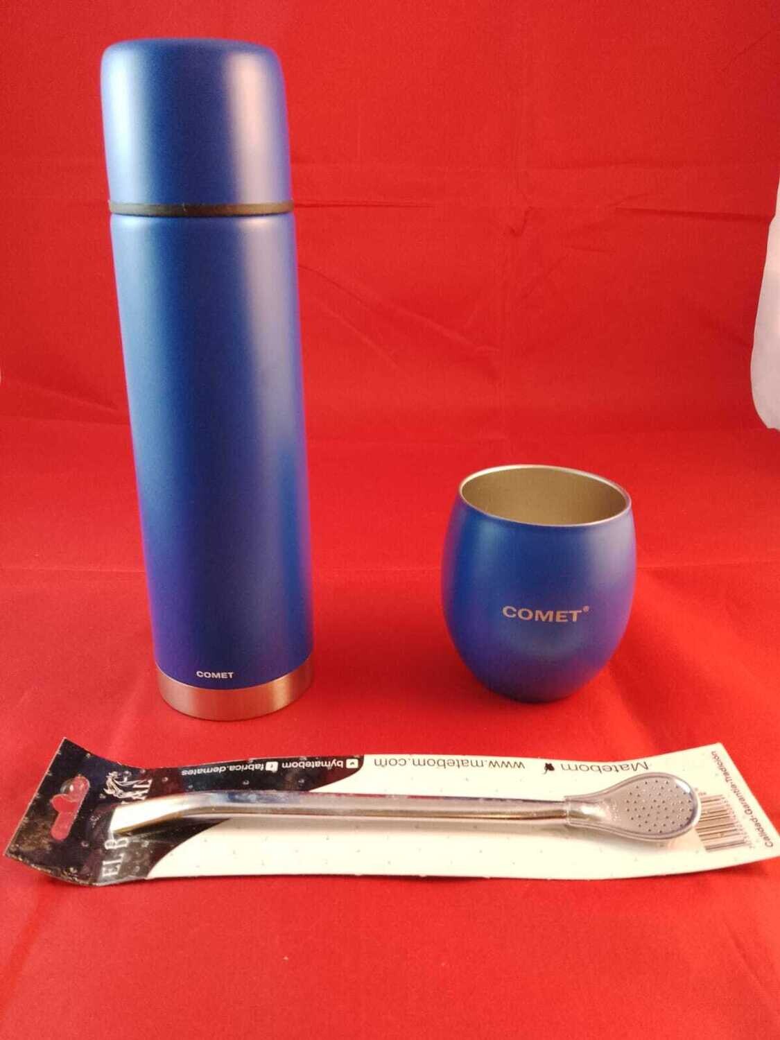 SET DE MATE, TERMO Y BOMBILLA