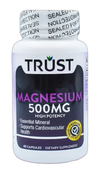 MAGNESIUM 500MG 60 CAPSULES