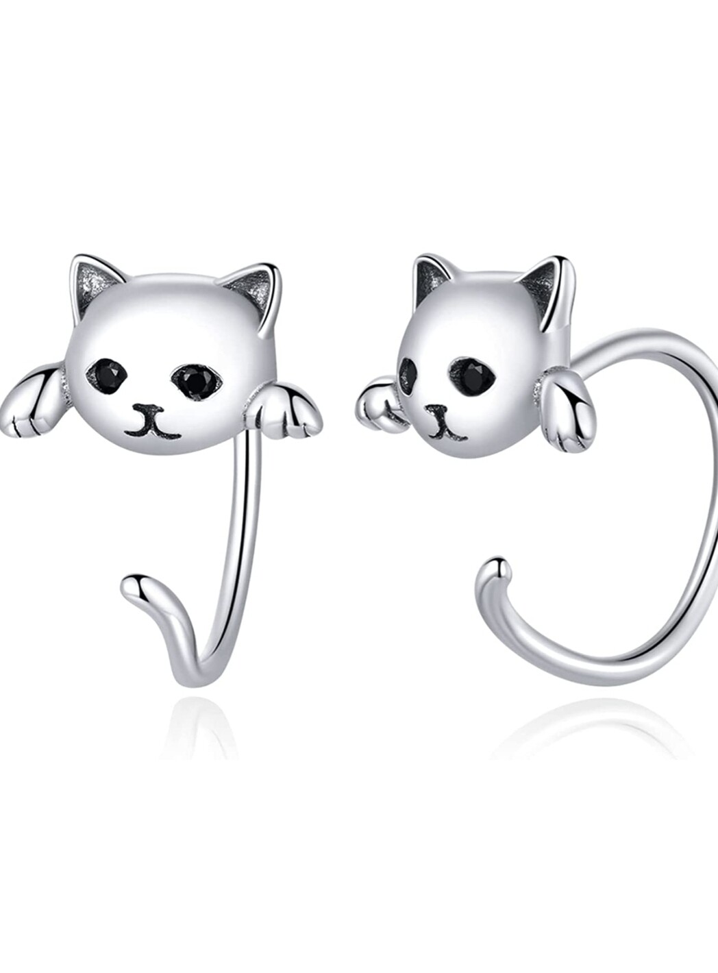 Orecchini Gattini Argento S925