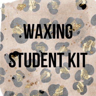 Waxing Facial or Beginners Student Kit