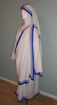 Mother Teresa Habit Costume Size Extra Large
