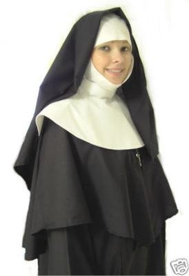 Authentic Looking 7 Piece Nun Costume