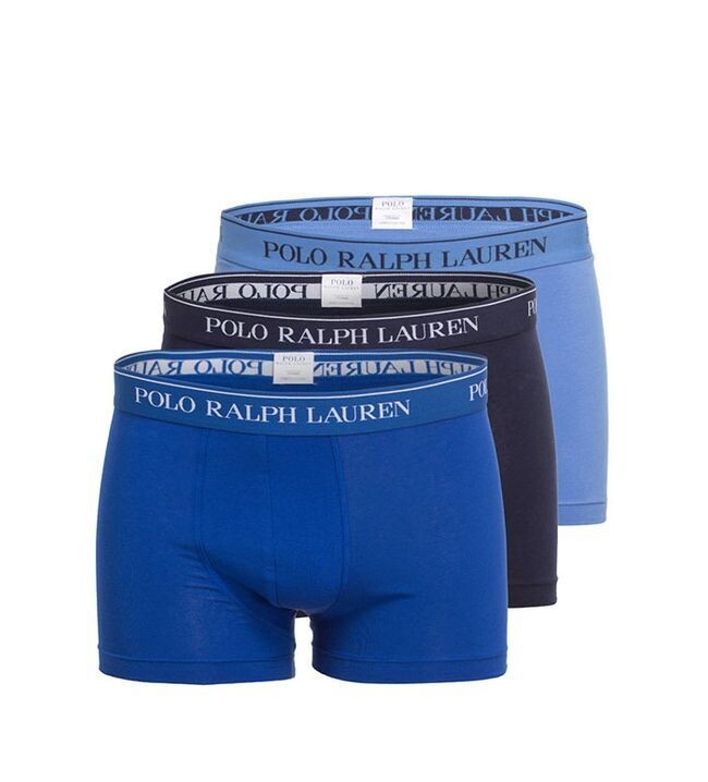 Boxer Polo Ralph Lauren pack de 3 tonos azules
