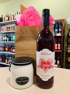 Lovers Wine (cranberry And Plumb) With Pumpkin Pancakes