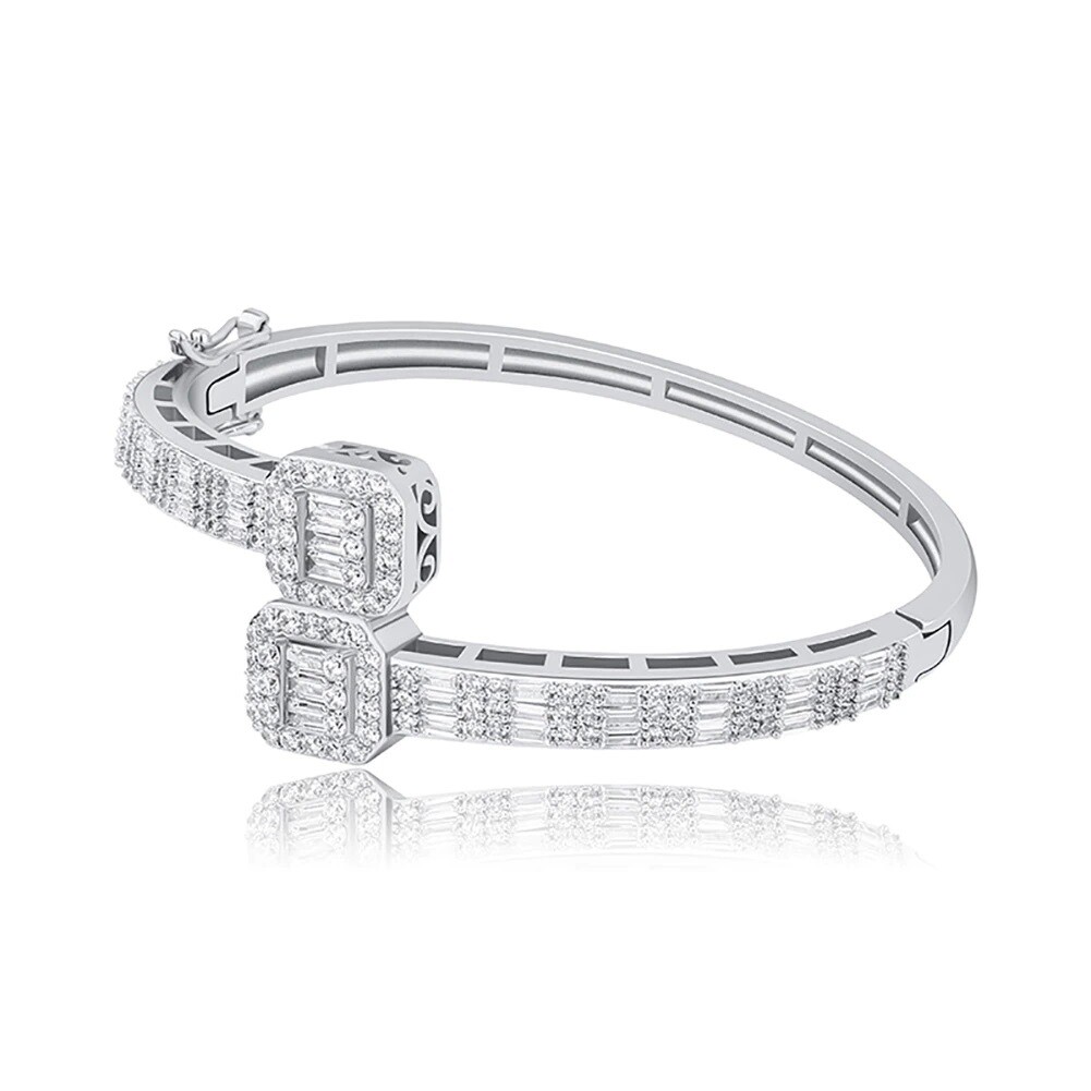MICRO PAVE CUBIC ZIRCONIA HIP HOP BRACELET