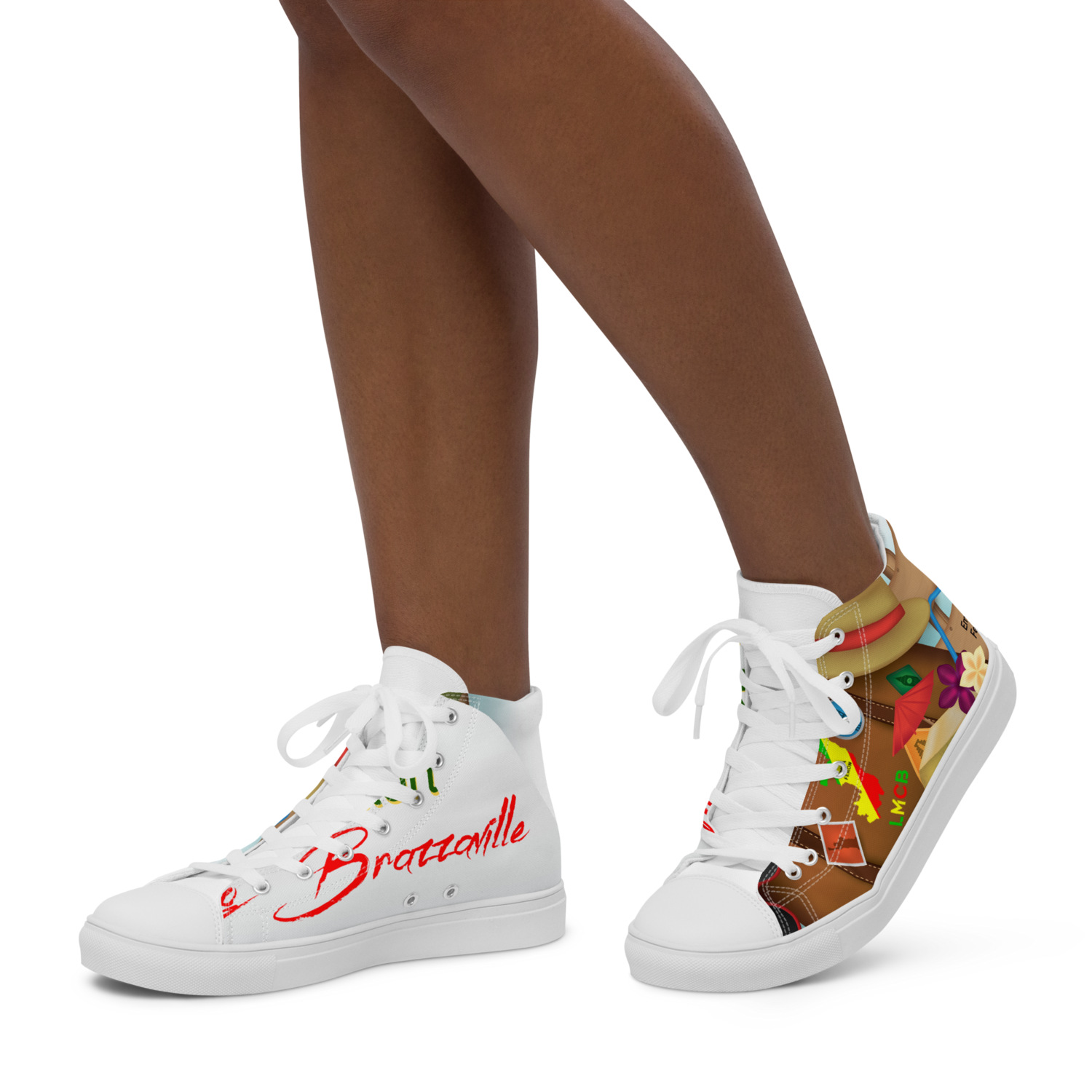 High top canvas shoes #2