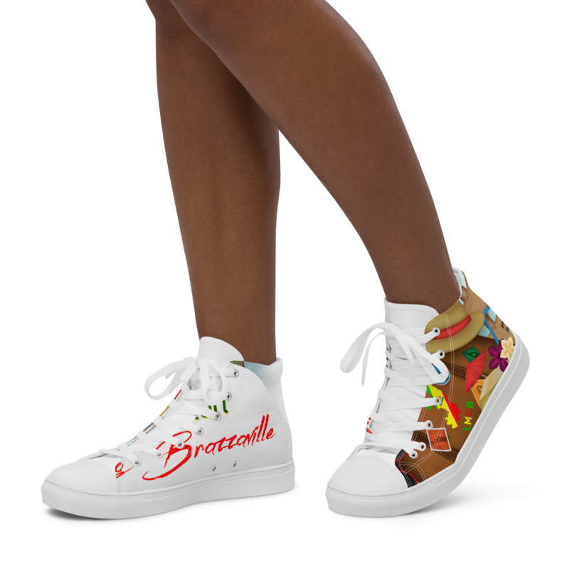 High top canvas shoes #2