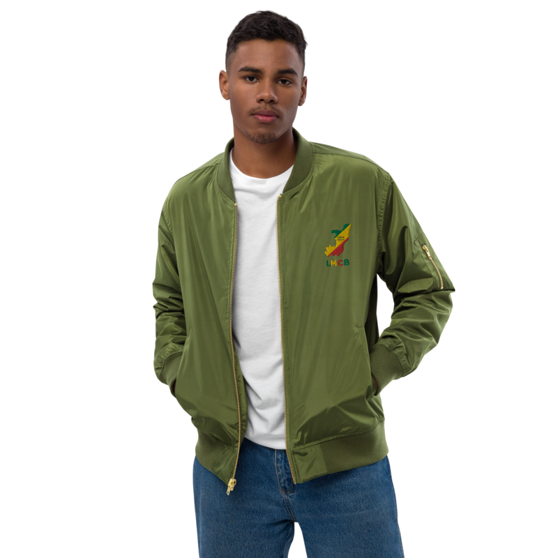 Premium recycled bomber jacket