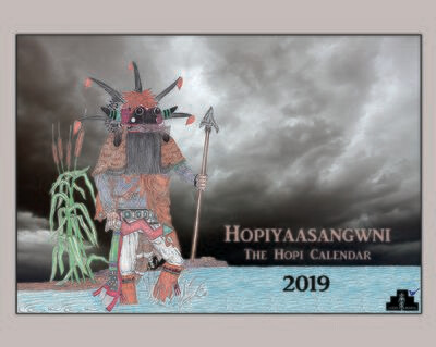 2019 Hopilavayi Calendar