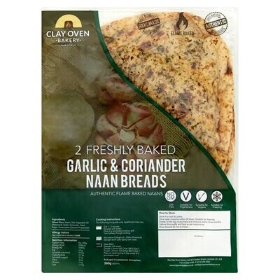 Garlic &amp; Coriander naan bread