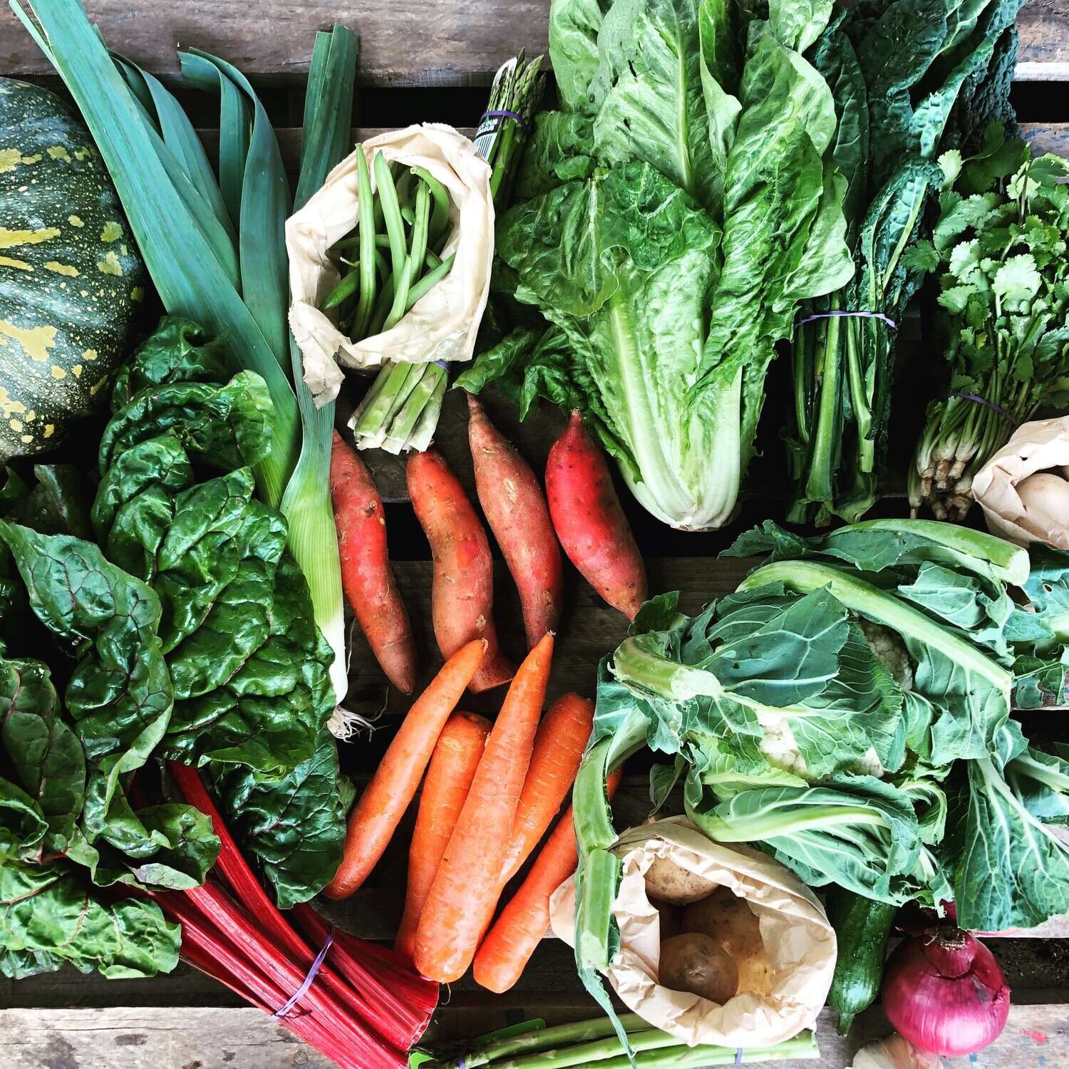 Sunday veg box