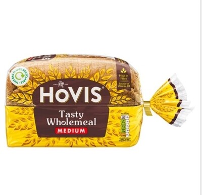 Hovis tasty 800g - wholemeal medium