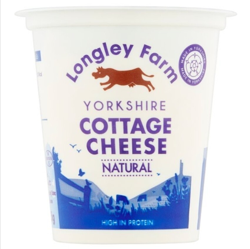 longley farm cottage cheese 125g