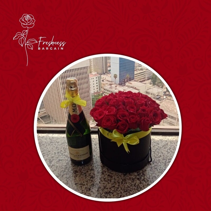 &quot; Be my Valentine !&quot; Box Roses