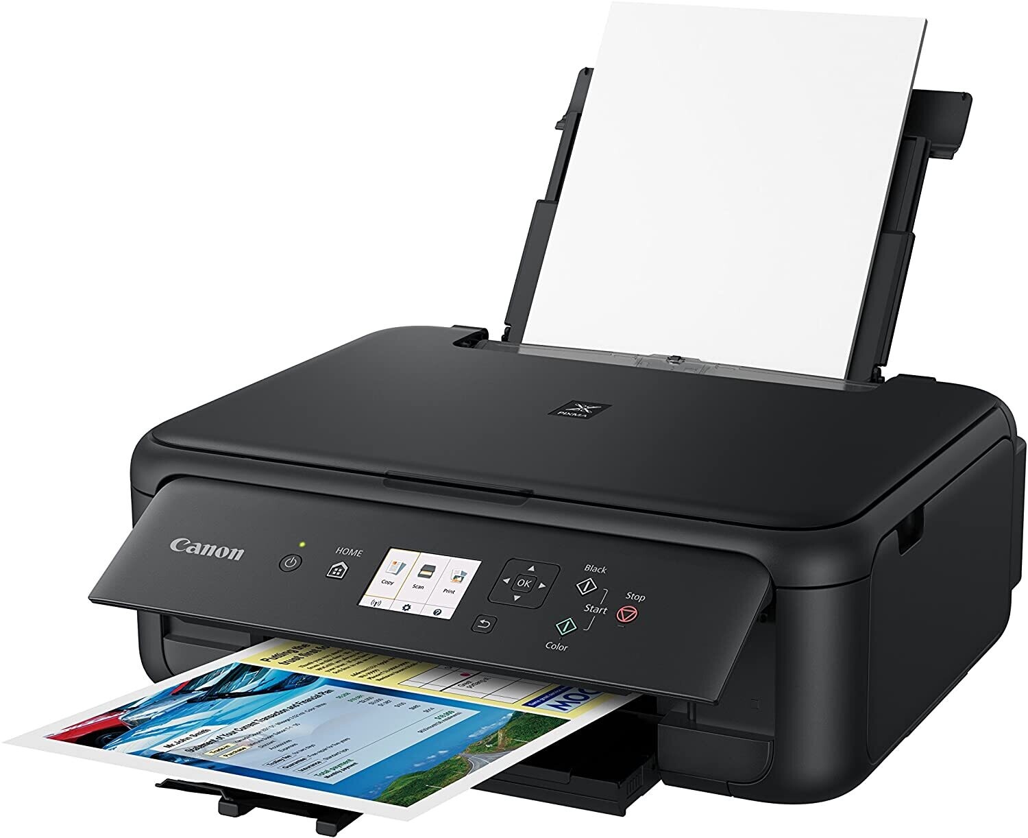 Impresora multifunción CANON Pixma TS5150 (2228C006AA). Wifi, duplex, negra.