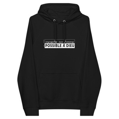Sweat à capuche - Possible à Dieu