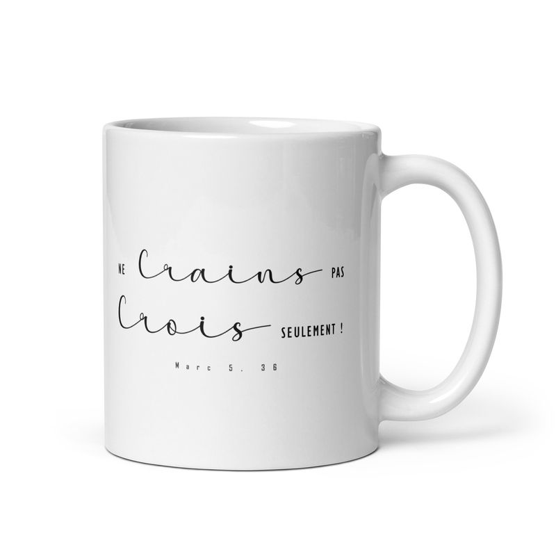 Mug &#39;Ne crains pas&#39;