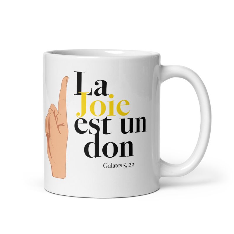 Mug &#39;La joie est un don&#39;